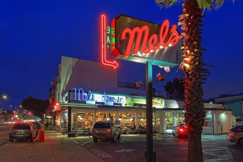 14 Classic Diners In America You May Not Want To Miss - Decor Hint Mel's Drive-In, San Francisco