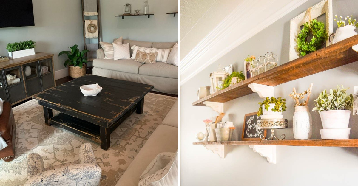 14 Georgia Farmhouse Living Rooms That Feel Like Home - Decor Hint