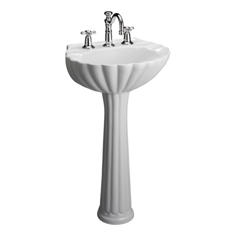 Shell-Shaped Sink Basins