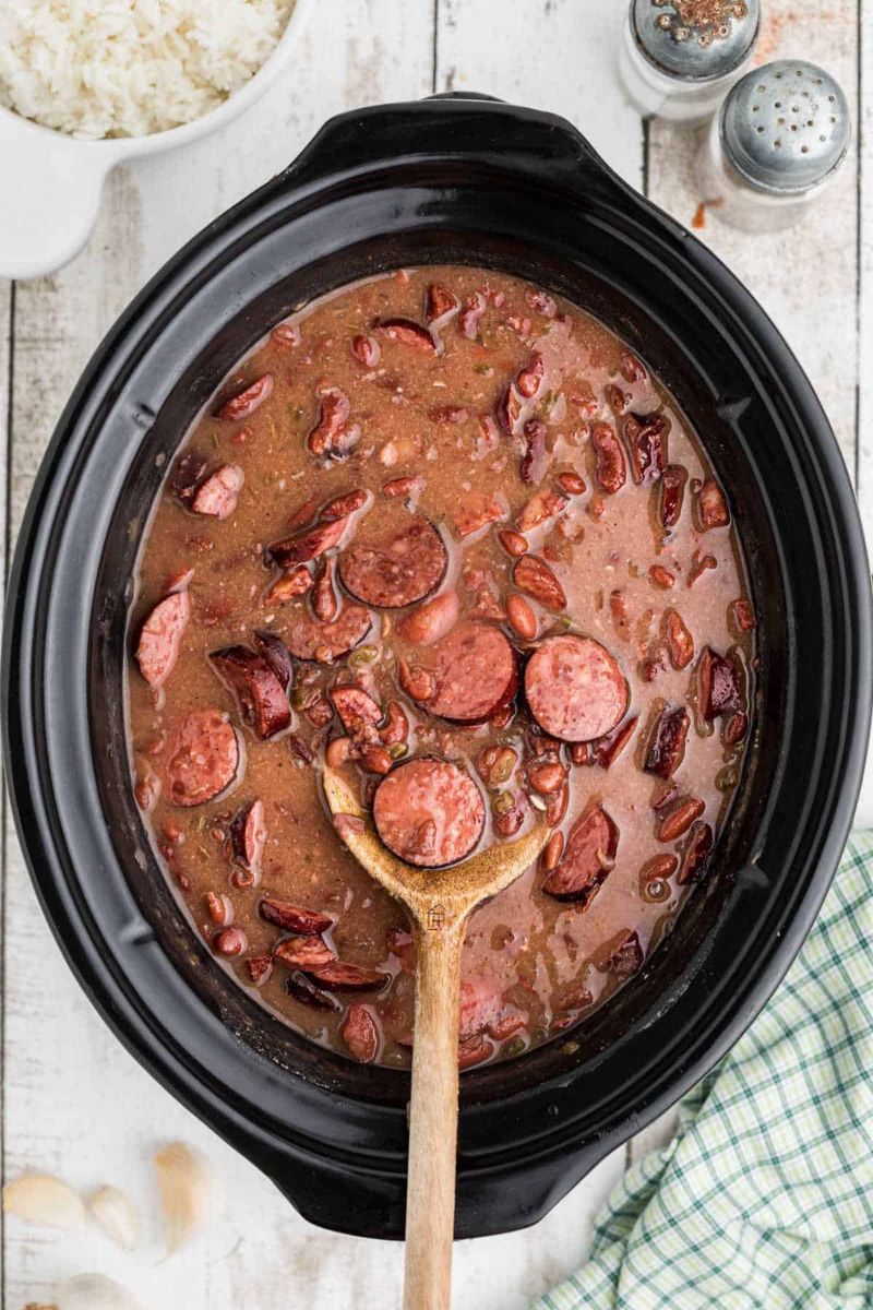 15 Slow Cooker Recipes Louisiana Families Swear By All Year - Decor Hint Red Beans And Rice Monday Magic