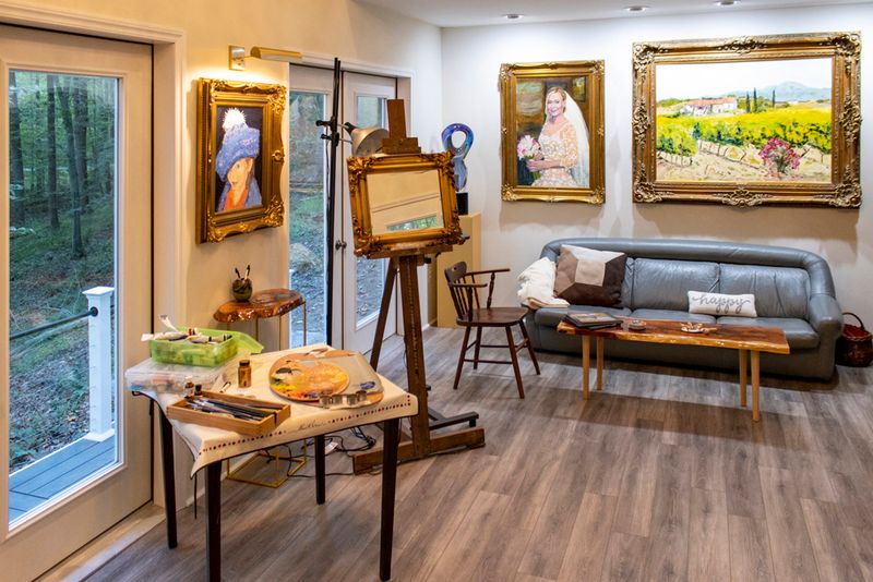 16 Nebraska Farm Sheds Turned Charming Studios - Decor Hint Rustic Shed Transformed Into Artist's Studio