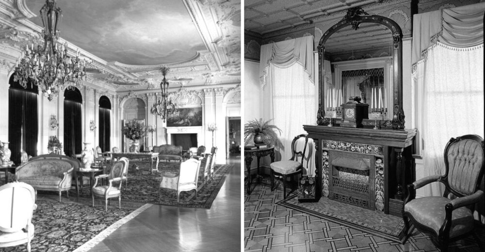Vintage Photos Showcasing America’s Most Iconic Historic Houses