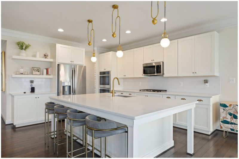 All-White Kitchens Losing Their Sparkle