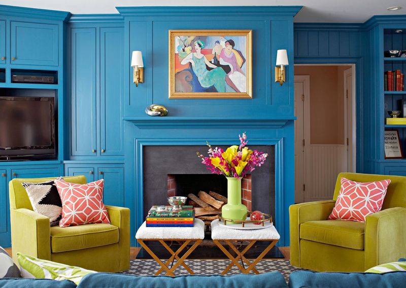 Shocking Electric Blue