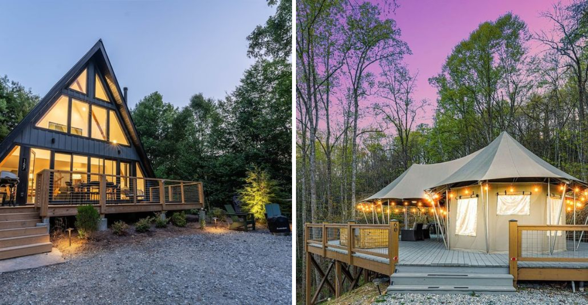 6 North Carolina Mountain Cabins With Views As Stunning As Their Interiors - Decor Hint 6 North Carolina Mountain Cabins With Views As Stunning As Their Interiors - Decor Hint