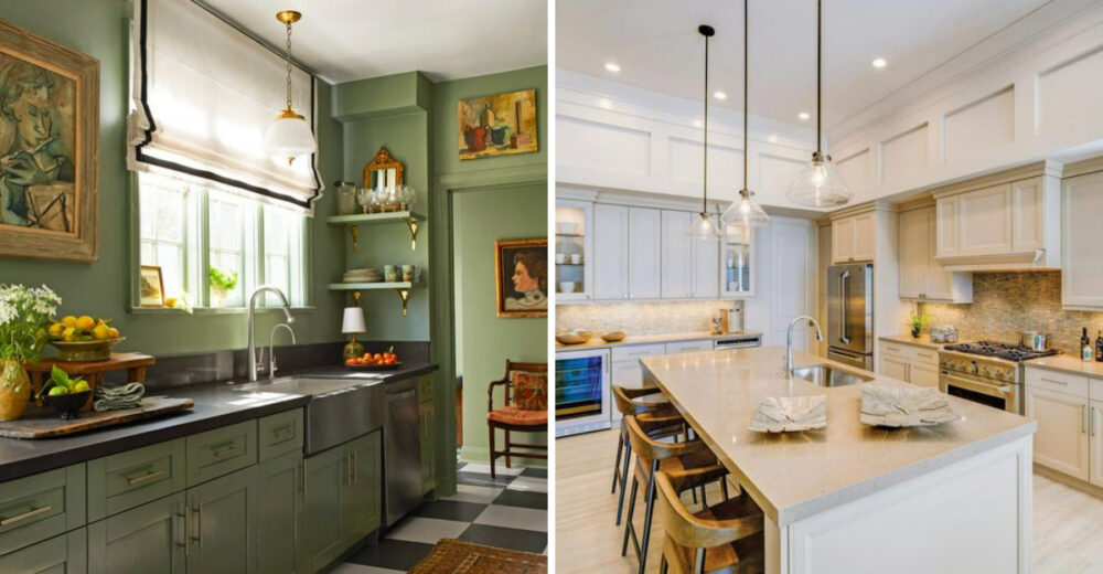 8 Coastal Kitchen Colors Popular In Naples Homes - Decor Hint