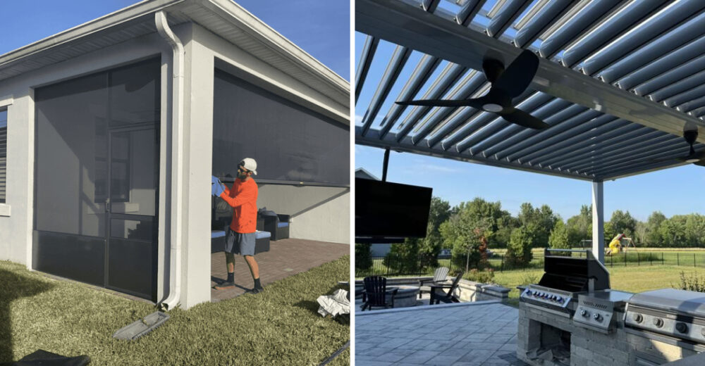 8 Florida Screened Porches That Survive Storm Season - Decor Hint