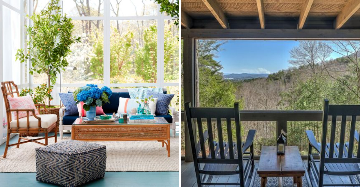 8 Georgia Wraparound Porches Made For Rocking Chairs - Decor Hint 8 Georgia Wraparound Porches Made For Rocking Chairs - Decor Hint