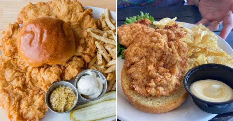 8 Indiana Pork Tenderloin Sandwiches Bigger Than The Bun