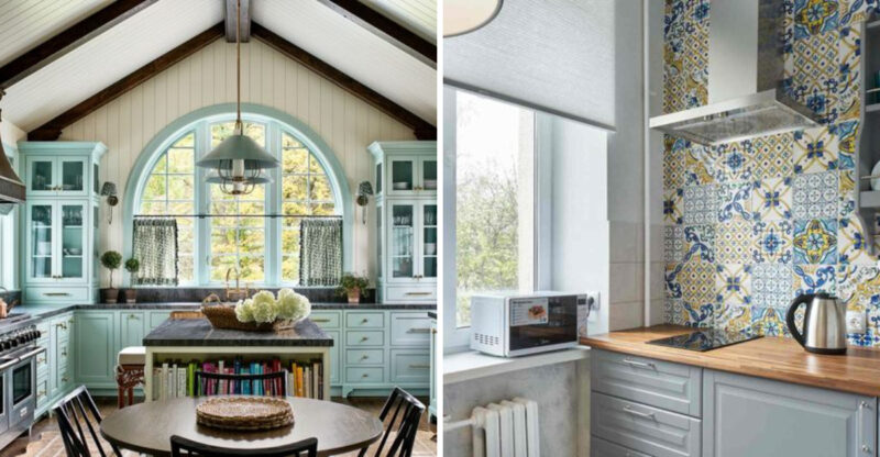 8 Paint Color Ideas That Can Visually Expand A Small Kitchen