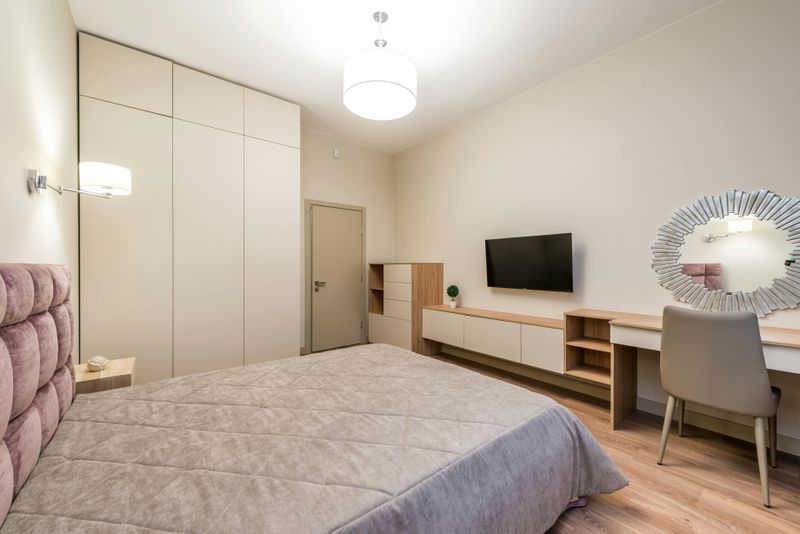 8 Visual Tricks That Open Up A Small Bedroom - Decor Hint Use Light, Neutral Wall Colors