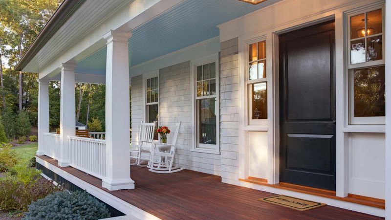 9 Front Porch Features That Make South Carolina Family Homes Timeless - Decor Hint Haint Blue Ceilings