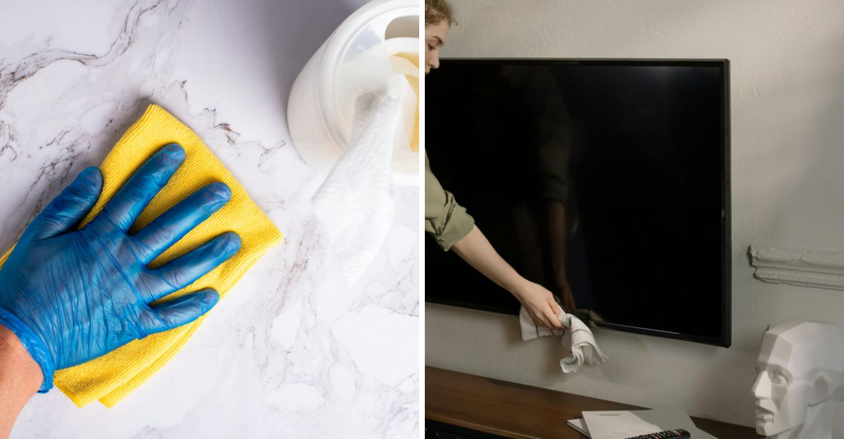 9 Household Items You Shouldn't Clean With Paper Towels, And What To Use Instead - Decor Hint 9 Household Items You Shouldnt Clean With Paper Towels And What To Use Instead - Decor Hint