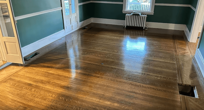 9 Maryland Row House Updates That Keep The Old Bones - Decor Hint Restored Original Hardwood Floors