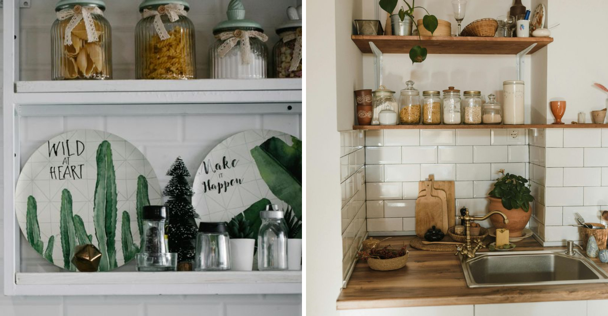9 Practical Tips For Styling Kitchen Shelves - Decor Hint 9 Practical Tips For Styling Kitchen Shelves - Decor Hint