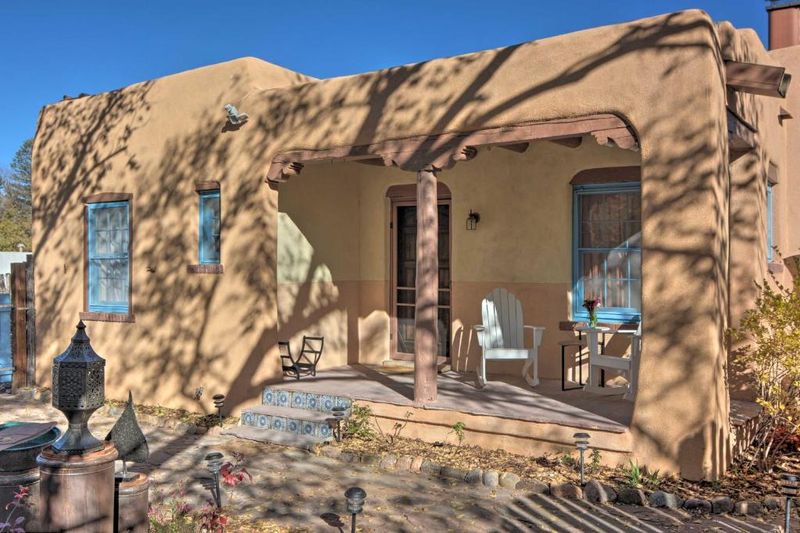 Adobe-Style Cabins In Santa Fe