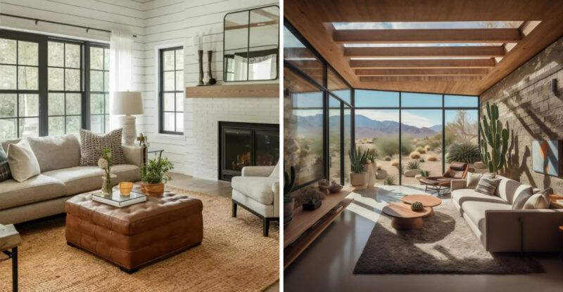 9 Texas Living Rooms Where Rustic Meets Modern