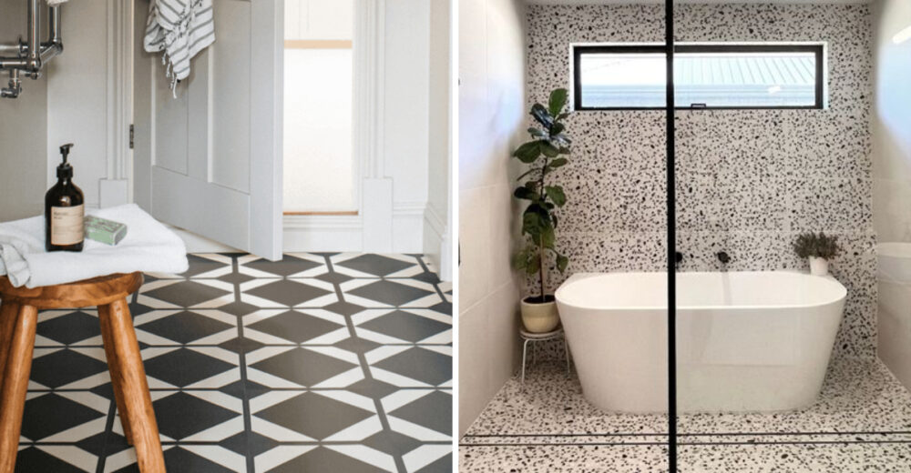 9 Vintage Bathroom Floor Styles New Yorkers Are Bringing Back - Decor Hint