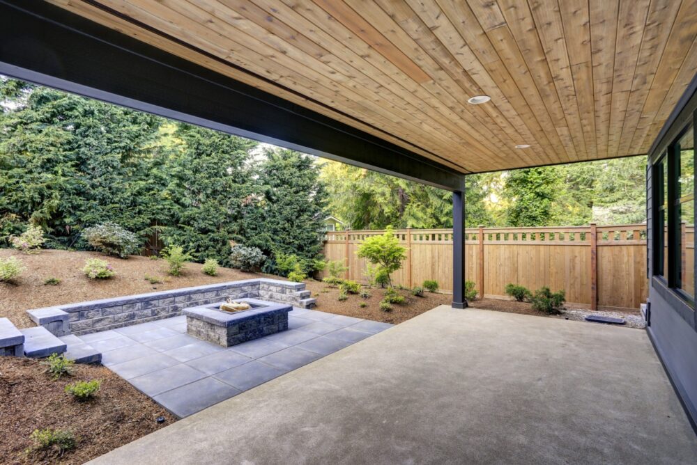 A Simple Fire Pit Area