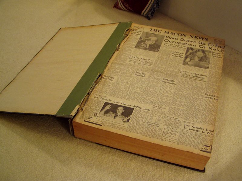 In Georgia, 16 Collectibles On The Decline For 2025 And 6 That Are No Longer Worth Anything - Decor Hint Georgia Newspaper Editions From Non-Historic Days