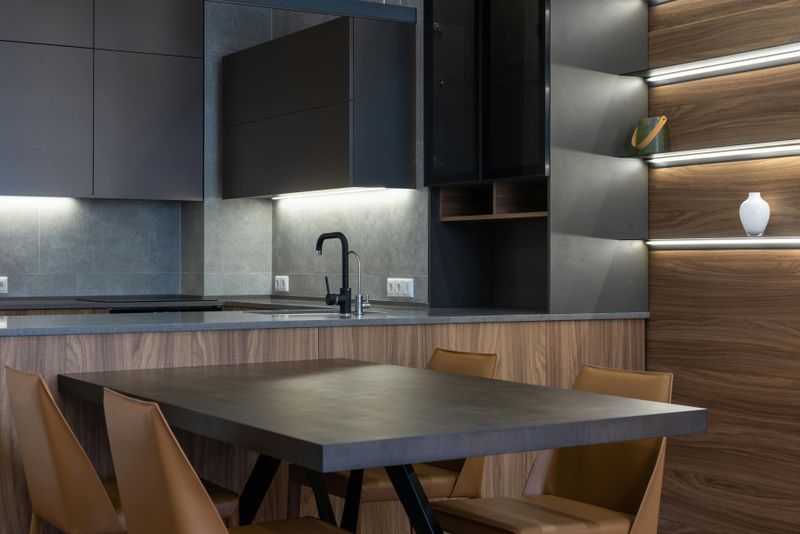 Simple Design Updates That Can Refresh Old Wood Cabinets - Decor Hint Install Under-Cabinet Lighting