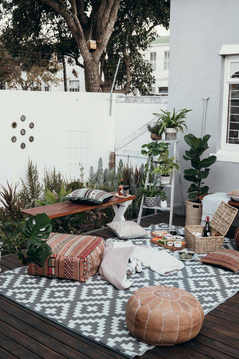 10 Quick Backyard Updates That Could Transform Its Look - Decor Hint Incorporating Outdoor Rugs or Mats