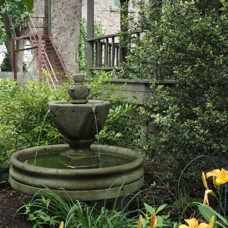 15 Simple Front Porch Upgrades That Might Make Your Home More Inviting - Decor Hint Installing a Small Water Feature