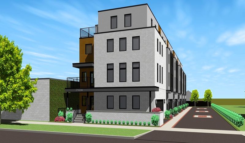 Columbus Urban Core Modern Townhomes