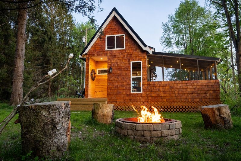 10 Pennsylvania Mountain Cabins With Scenic Views And Inviting Interiors - Decor Hint Susquehanna River Overlook Cabins