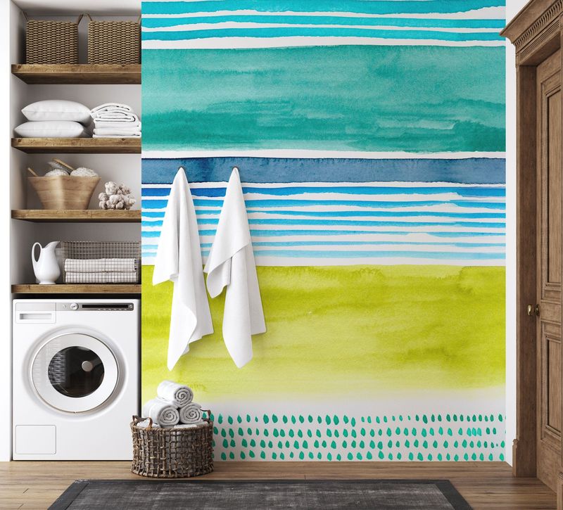 22 Florida Home Design Trends That Are Mega-Popular For Weird Reasons - Decor Hint Laundry Rooms With Beach-Themed Murals