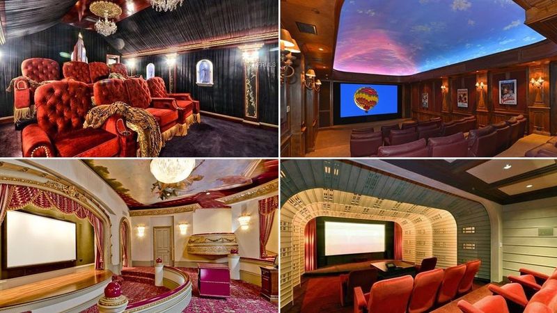 9 Texas Home Improvement Trends That Add Zero Value - Decor Hint Elaborate Home Theaters