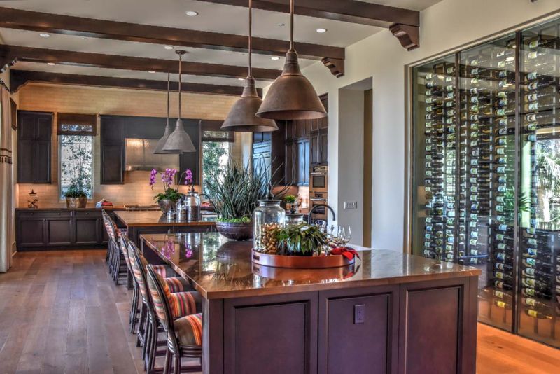 7 Kitchen Wow Factors That Win Over California Buyers And 5 Finishing Touches That Attract Even More According To Interior Designers - Decor Hint Wine Storage Solutions