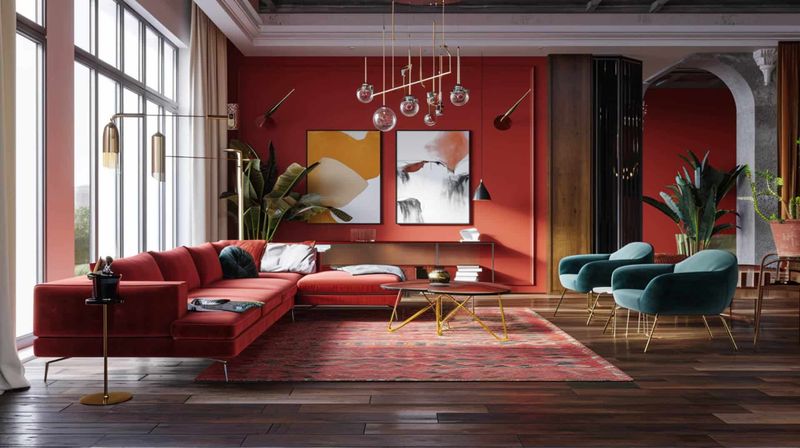 10 Michigan Living Room Colors That Still Feel Timeless In 2025 - Decor Hint Cherry Orchard Red