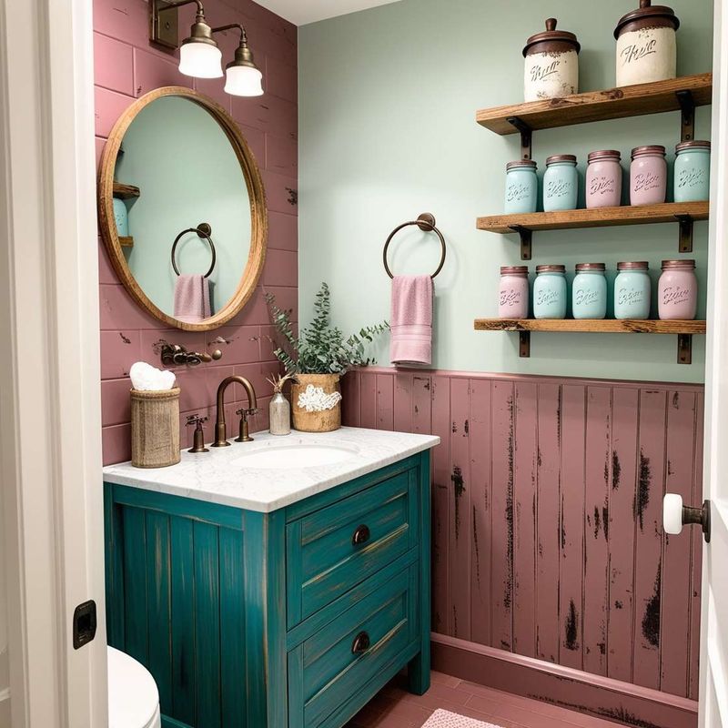 Mauve And Teal Color Schemes