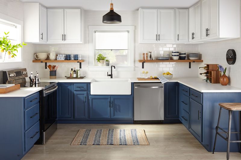 12 Budget-Friendly Kitchen Design Ideas That Add Value In Maryland Homes - Decor Hint Painted Cabinets With Updated Hardware
