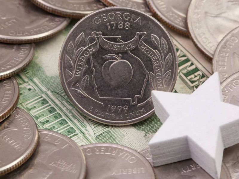 In Georgia, 16 Collectibles On The Decline For 2025 And 6 That Are No Longer Worth Anything - Decor Hint Georgia Commemorative Quarters Worth Only 25 Cents