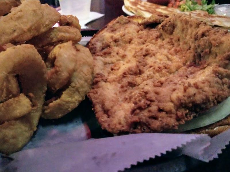 8 Indiana Pork Tenderloin Sandwiches Bigger Than The Bun - Decor Hint That Place Bar & Grill's Conversation Starter