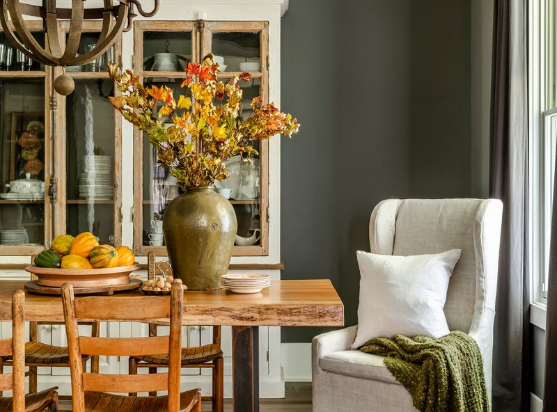 Dusty Artificial Plants and Dried Arrangements