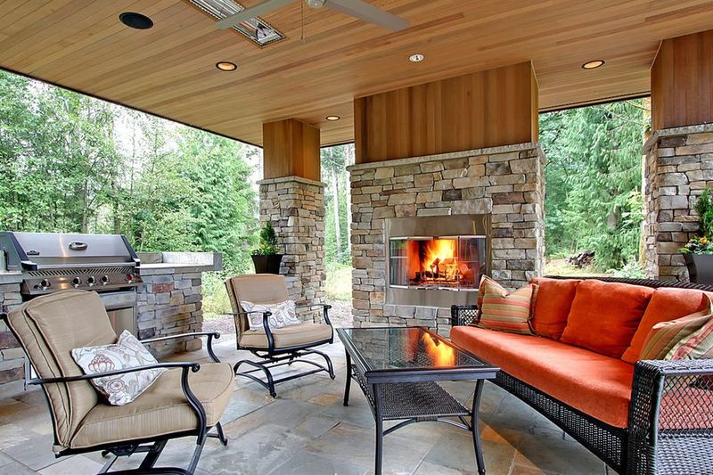 Multi-Functional Breezeway For Family Gatherings