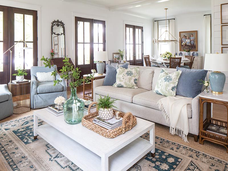 Blue And White Coastal Prints