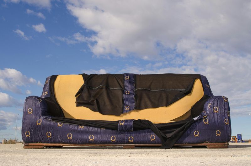 Worn-Out Sofas