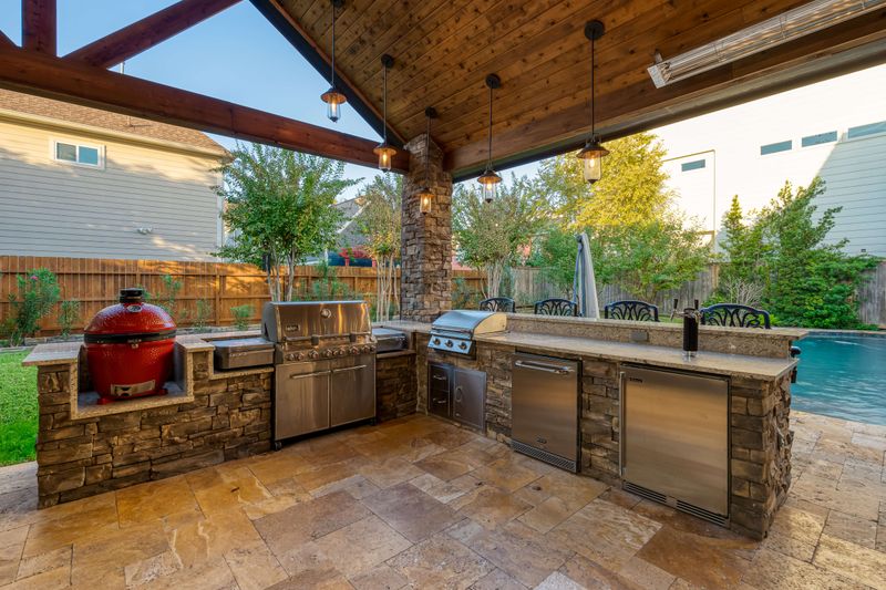 Covered Outdoor Cooking Areas