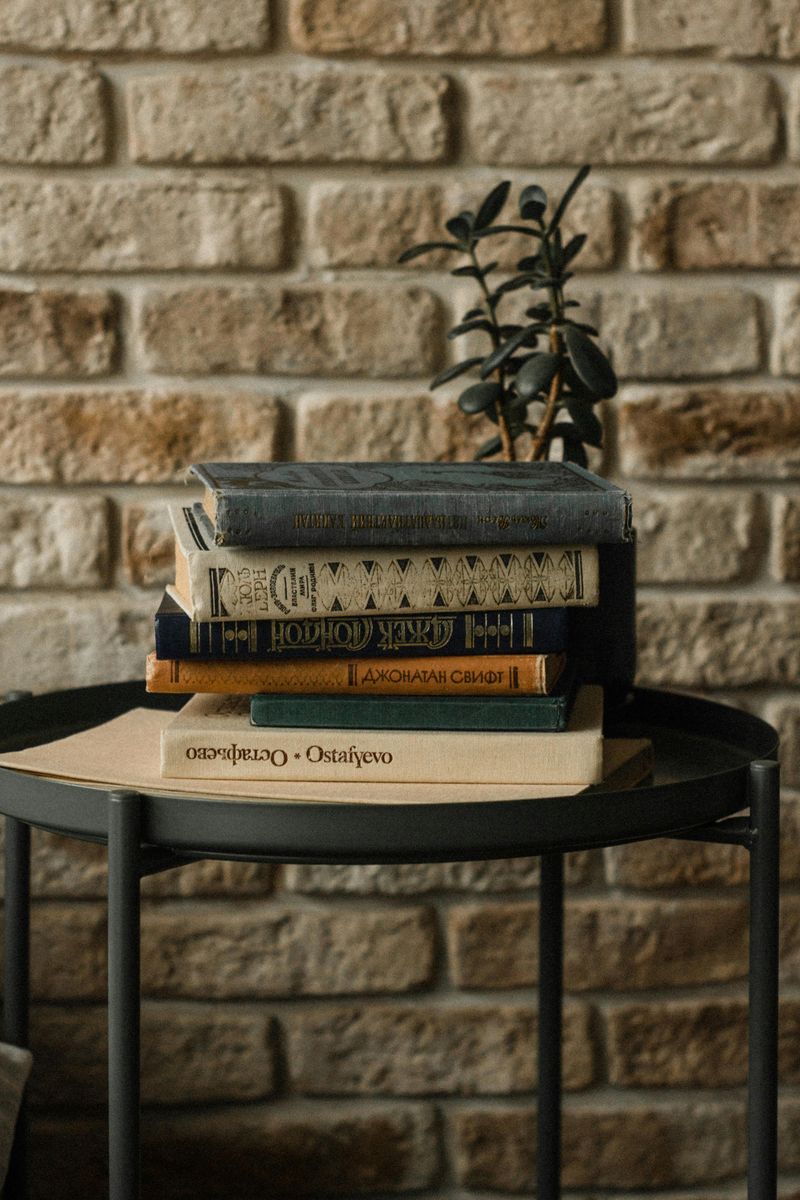 9 Small Decor Items That Make A Big Difference - Decor Hint Stacked Books: Intellectual Eye Candy