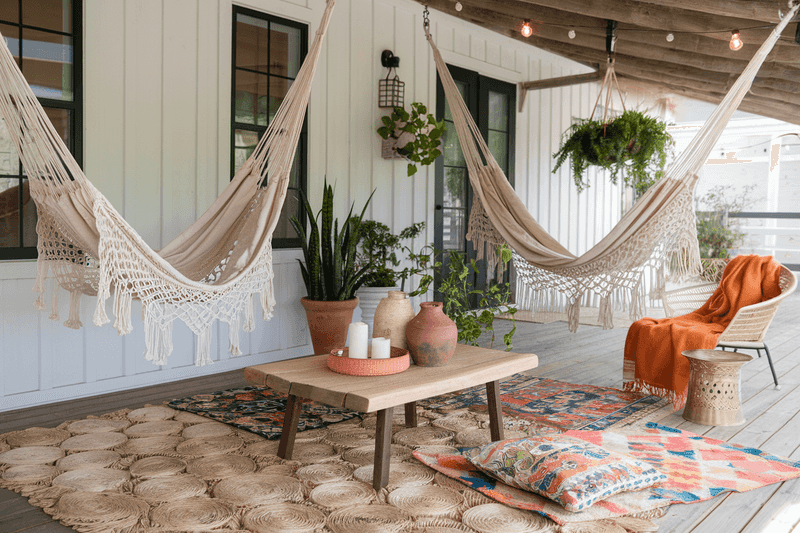 12 Charming Front Porches In Pennsylvania With Nostalgic Summer Feel - Decor Hint Hammocks