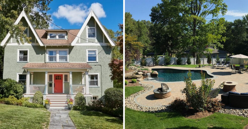 Charming Outdoor Features Seen In New Jersey Homes - Decor Hint