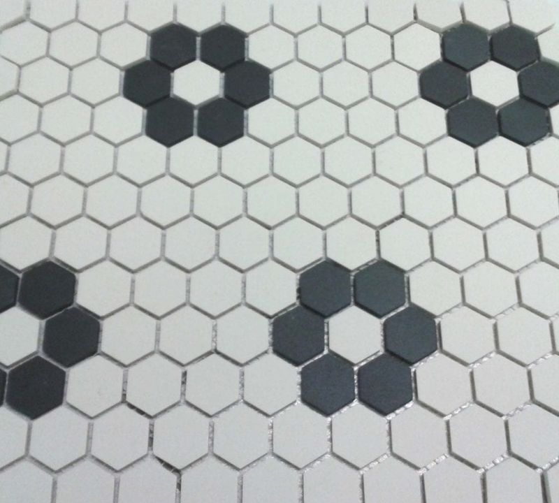 7 Ways Retro Bathrooms Could Make A Stylish Statement In New York Homes - Decor Hint Hex Tile Patterns