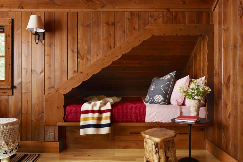 Knotty Pine Paneling
