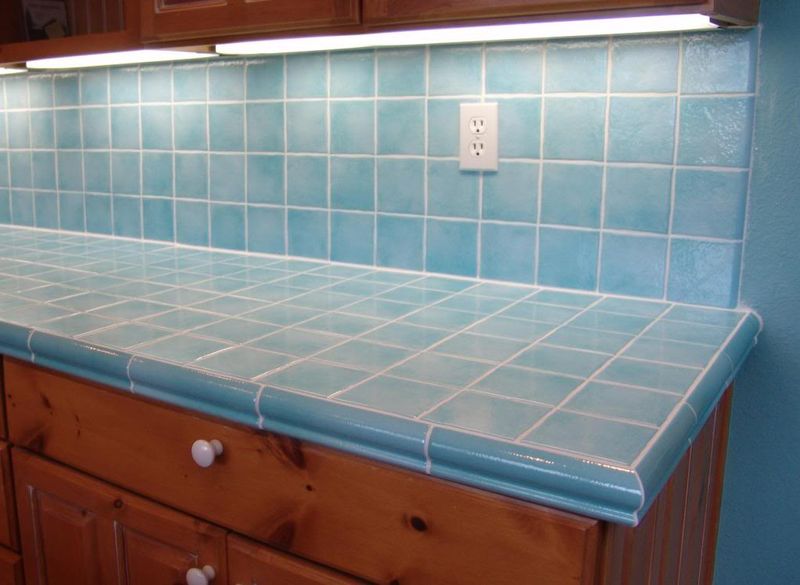 Tiled Countertop Takeover