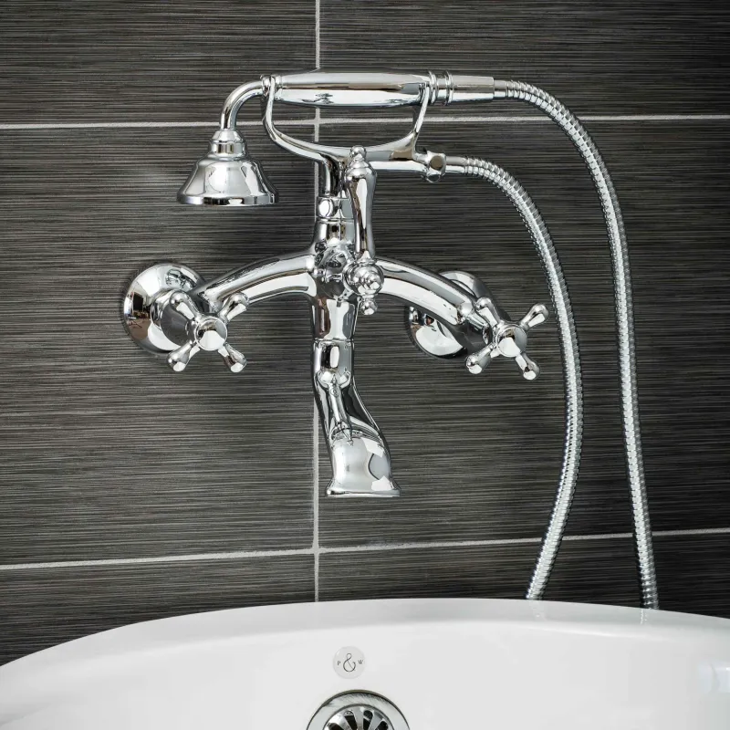 13 Vintage 1950s Bathroom Ideas That Could Be Popular Again In Ohio - Decor Hint Chrome Fixtures