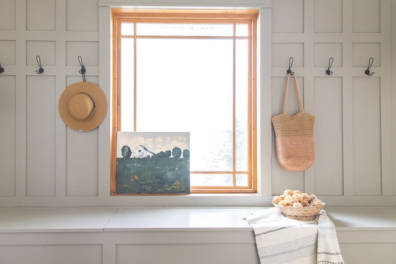 Breezeway Adapted Into A Mudroom Connector